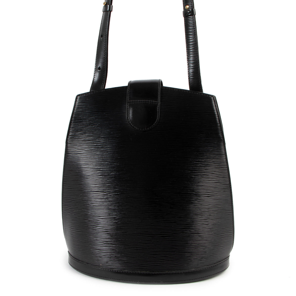 Louis Vuitton Black Epi Leather Cluny Shoulder Bag