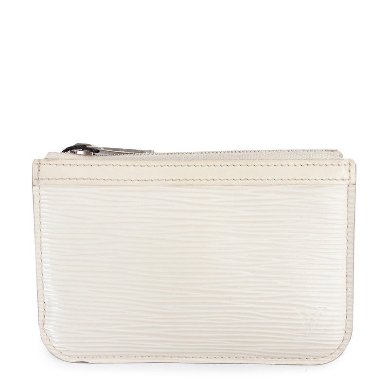 Louis Vuitton Ivory Epi Leather Key Pouch