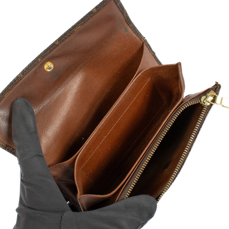 Shop 100% authentic Louis Vuitton Monogram Canvas Flap Wallet at Labellov.com.