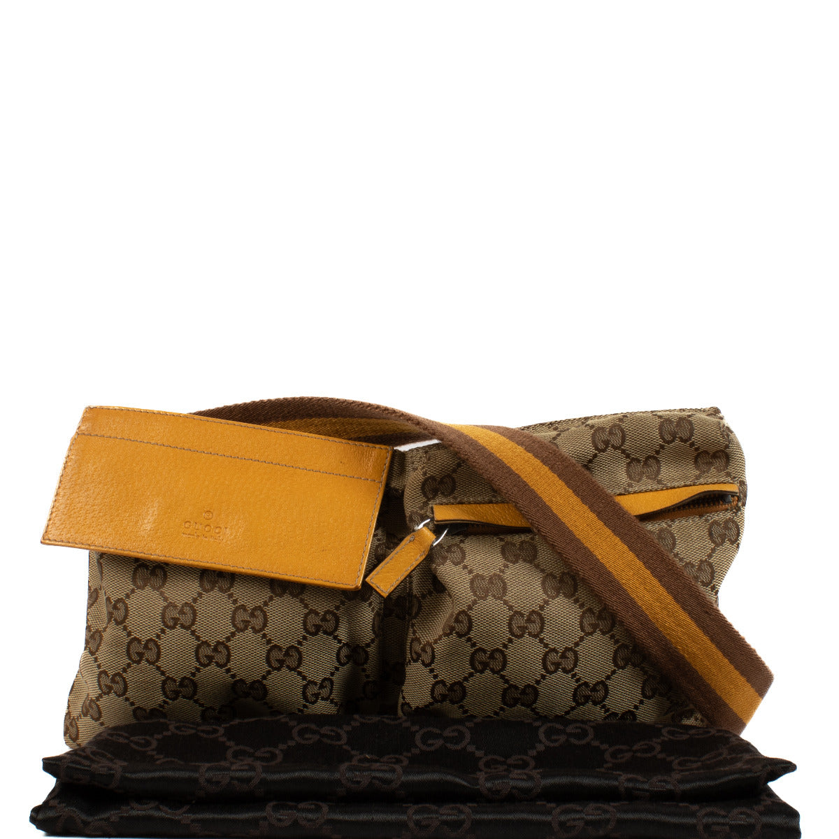 Gucci Monogram Crossbody Bum Bag