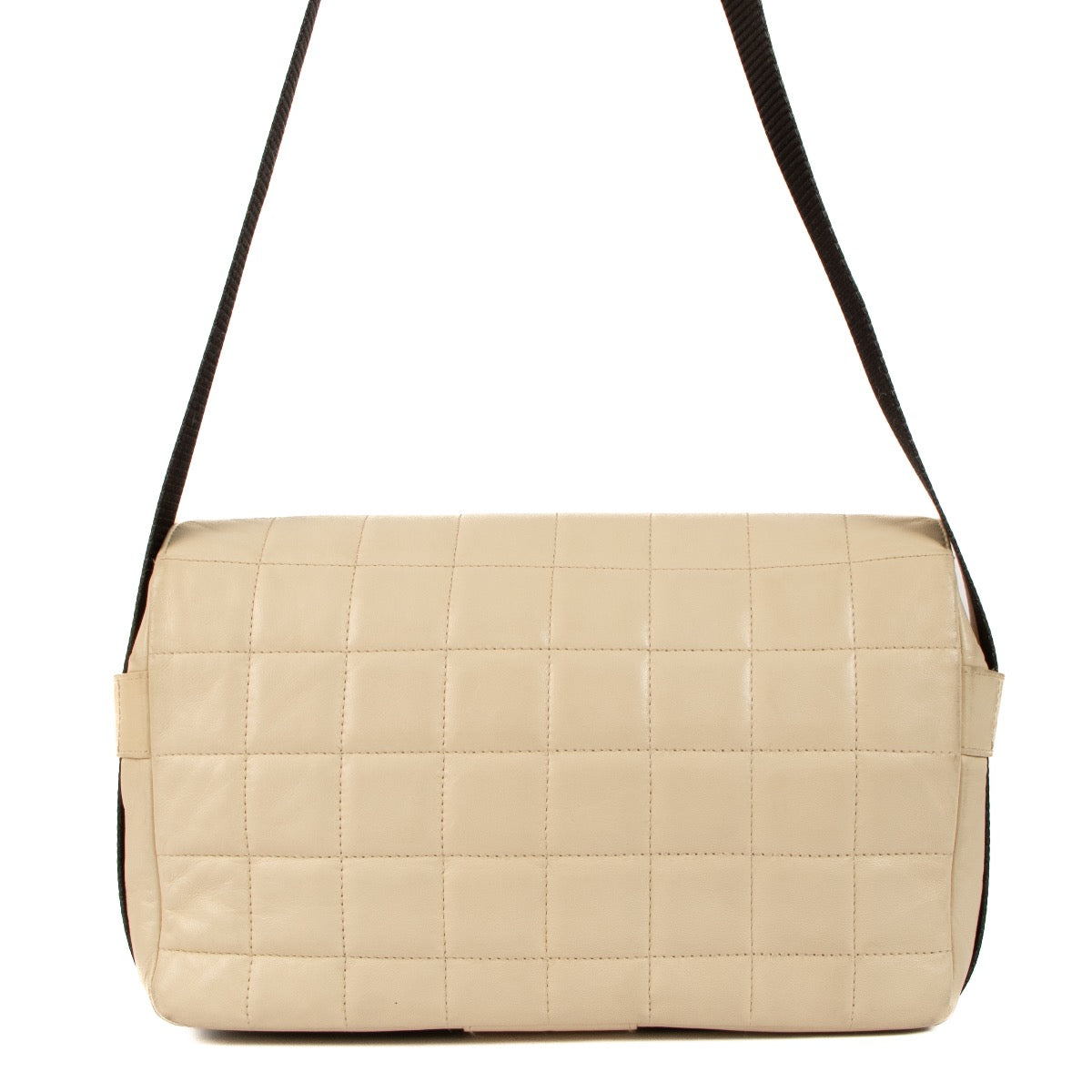 Shop 100% authentic second-hand Chanel Cream East West Star Chocolate Bar Flap Bag on Labellov.com