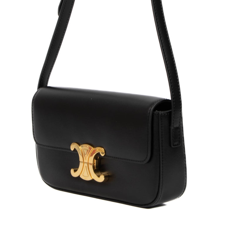 shop 100% authentic second hand Celine Black Triomphe Shoulder bag on Labellov.com