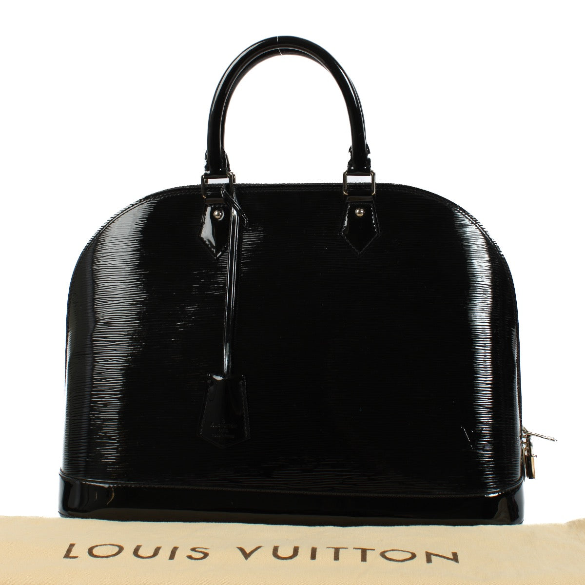 shop 100% authentic second hand Louis Vuitton Black Epi Electric Alma GM on Labellov.com