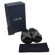 Christian Dior Aqua Jacquard Sandals - size 41