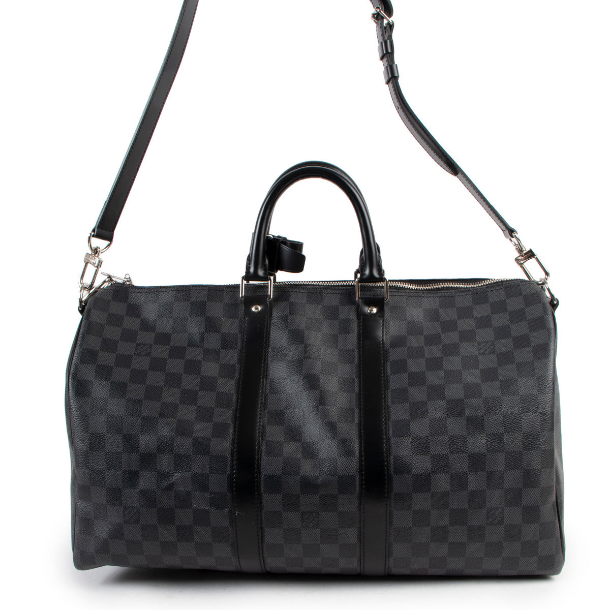 Louis Vuitton Keepall Bandoulière 45 Damier Graphite Canvas