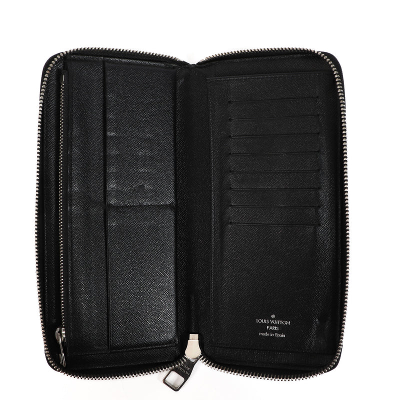 Louis Vuitton Damier Graphite Zippy Vertical Portemonnee