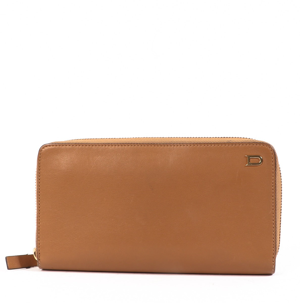 Buy an authentic second-hand Delvaux Camel Leather Wallet in very good condition at Labellov in Antwerp.