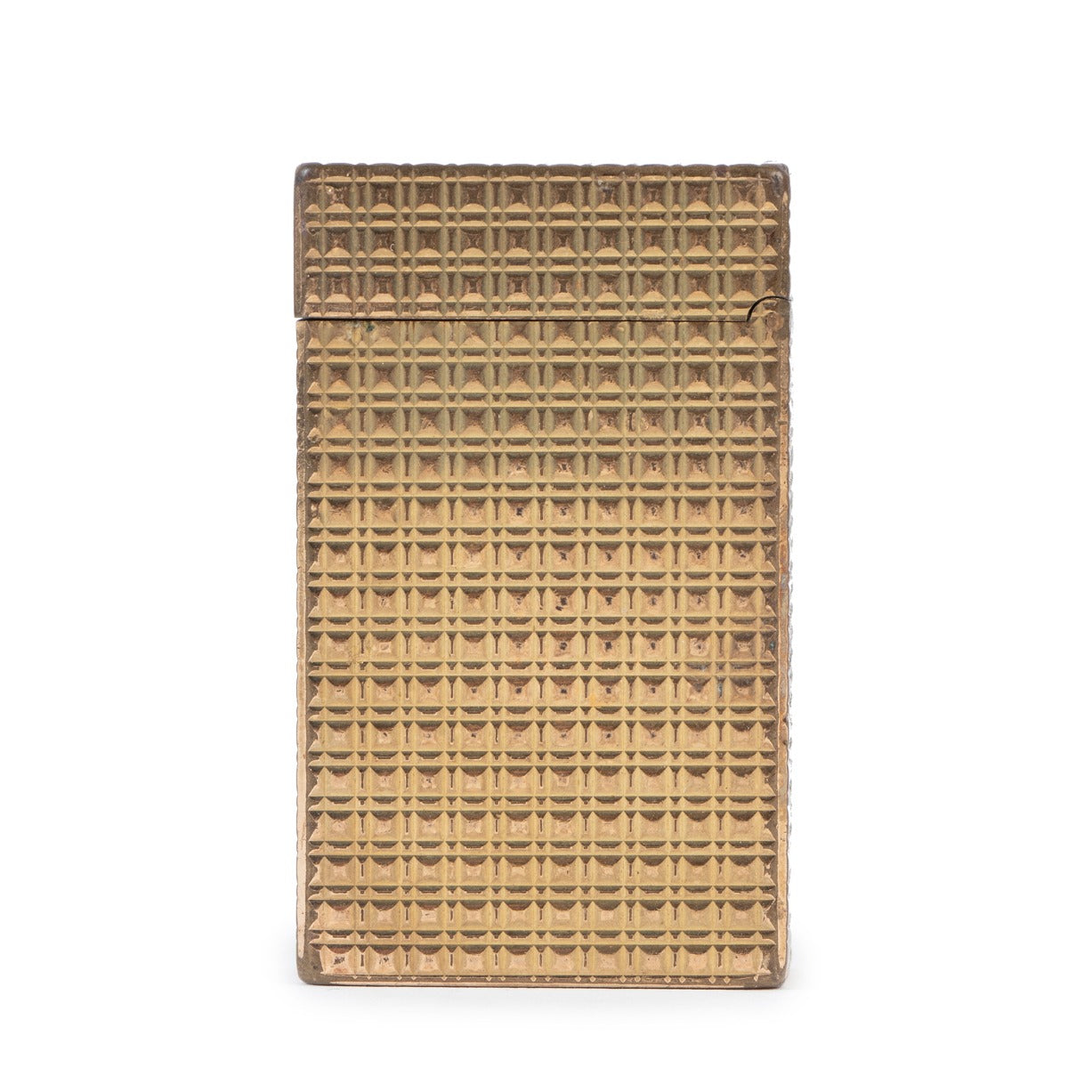 Second hand S.T. Dupont Diamond Head Gold Vintage Lighter