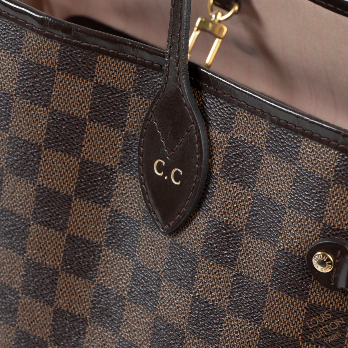 Louis Vuitton Neverfull MM Damier Ebene Canvas