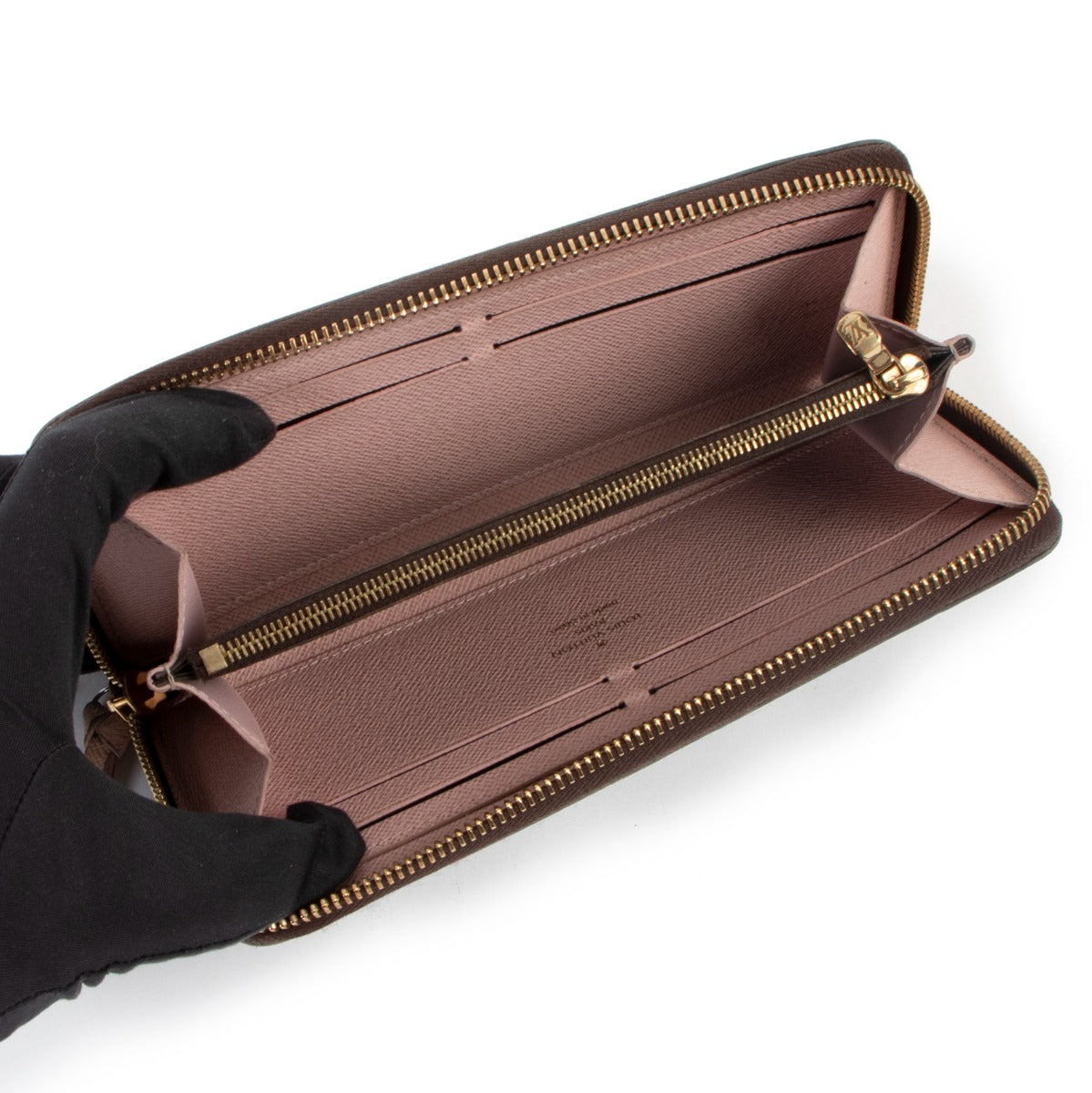 Louis Vuitton Clémence Damier Ebene Wallet