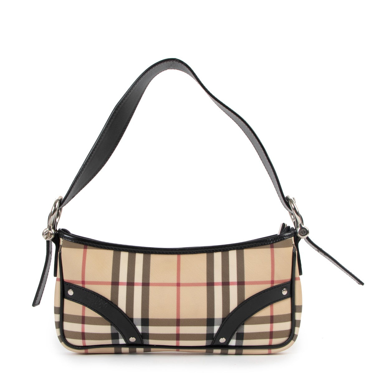 Burberry Vintage Small Nova Check Shoulder Bag