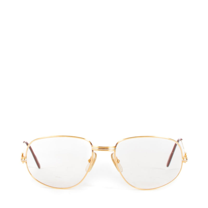 Cartier Romance Louis Gold Vintage Glasses Frame