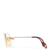 Cartier Romance Louis Gold Vintage Glasses Frame