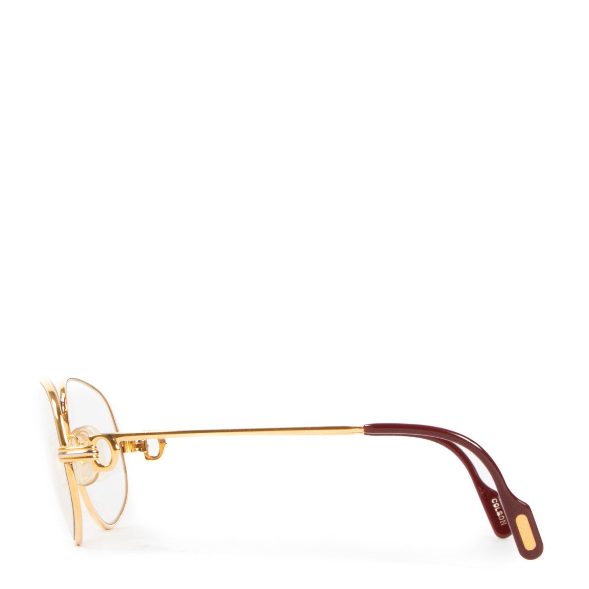 Cartier Romance Louis Gold Vintage Glasses Frame