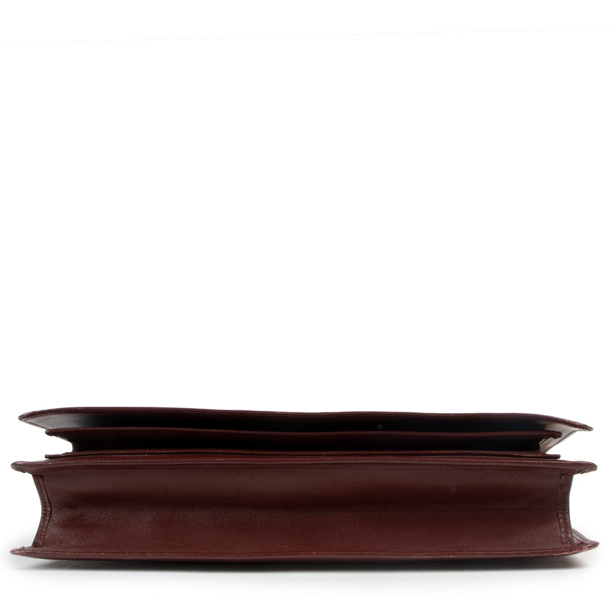 Must de Cartier Burgundy Vintage Shoulder Bag