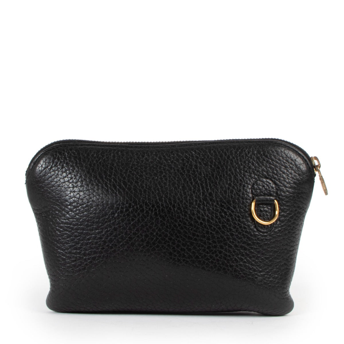Delvaux Black Leather Pochette