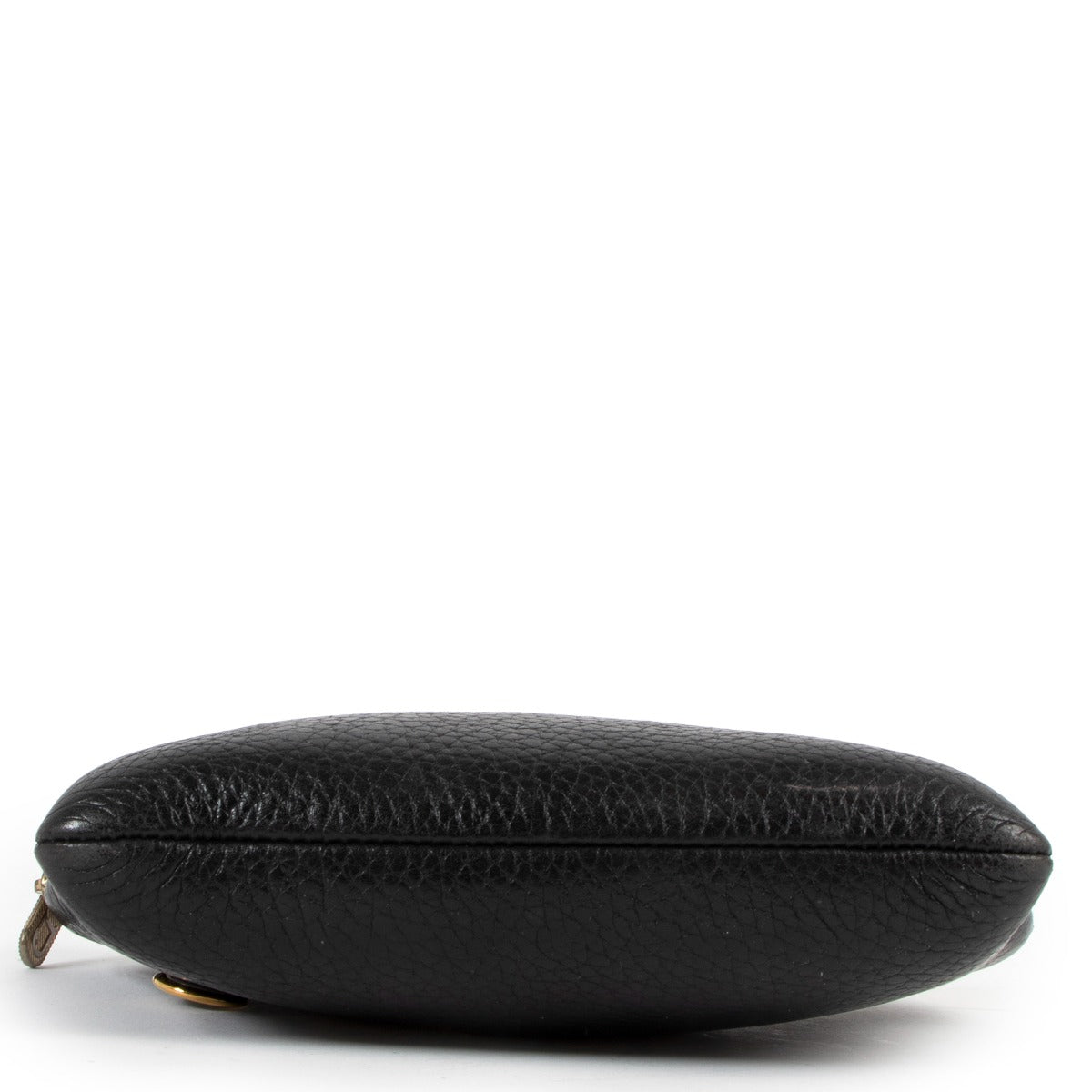 Delvaux Black Leather Pochette