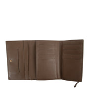Shop now your preloved, 100% authentic Delvaux Brown Leather D Wallet, at Labellov in Antwerp