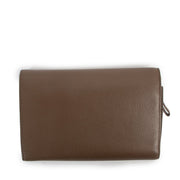 Shop now your preloved, 100% authentic Delvaux Brown Leather D Wallet, at Labellov in Antwerp