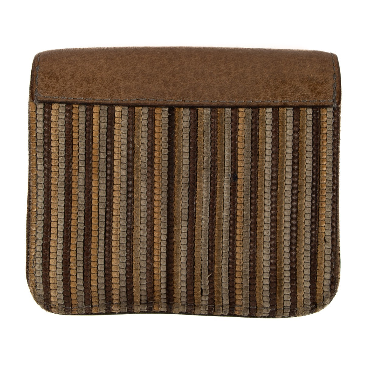 Buy real authentic Delvaux Brown Toile De Cuir Coin Purse Wallet safe online at Labellov.com or in Brussels, Knokke and Antwerp