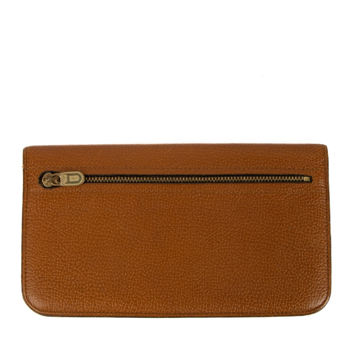 Buy real authentic Delvaux Brown Leather Escudo Wallet safe online at Labellov.com or in Brussels, Antwerp and Knokke