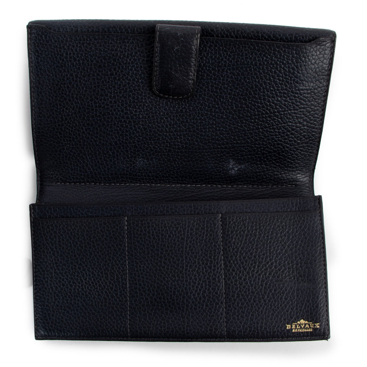 Delvaux Multicolor Toile de Cuir Wallet