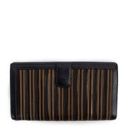 Delvaux Multicolor Toile de Cuir Wallet