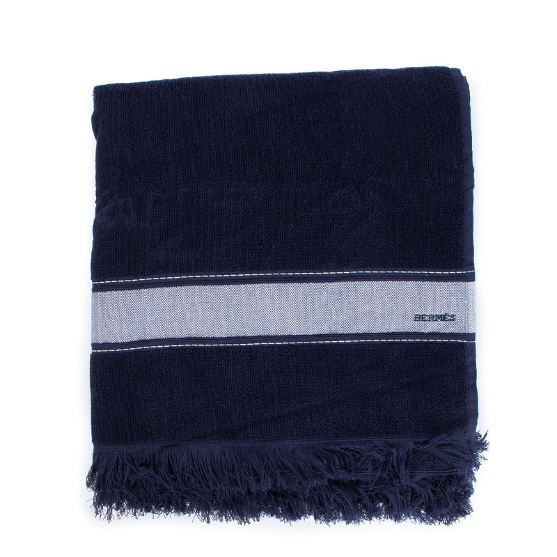 Hermès Blue Beach Towel