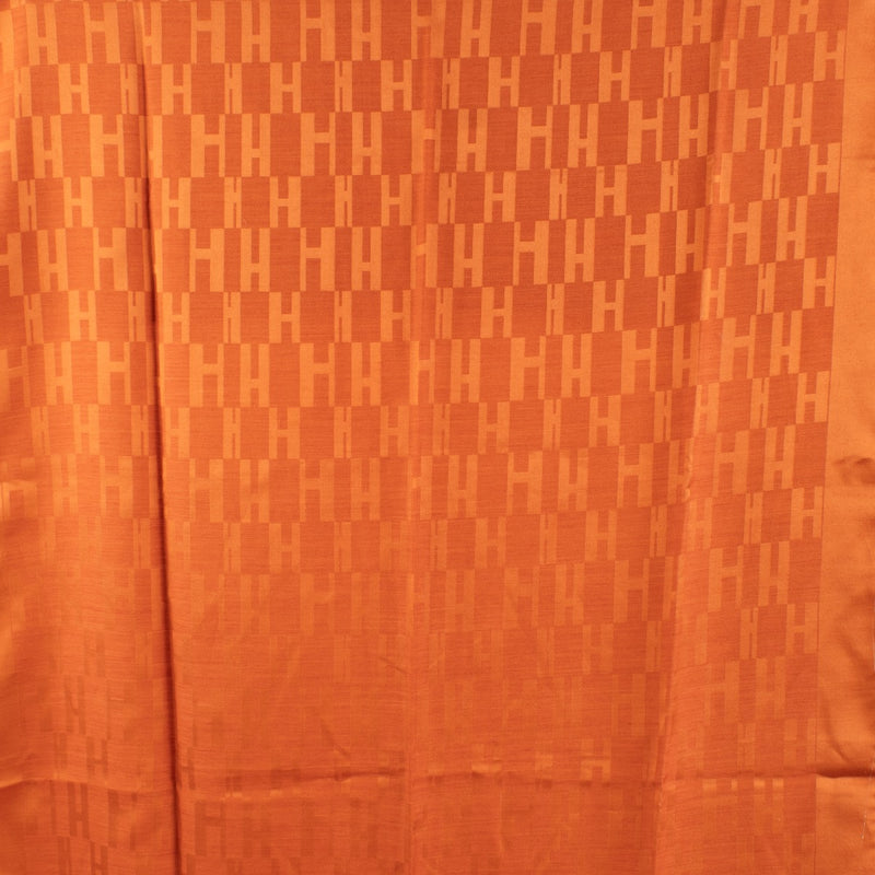 Shop safe online at Labellov in Antwerp and Knokke this 100% authentic second hand Hermès Orange H Silk Scarf