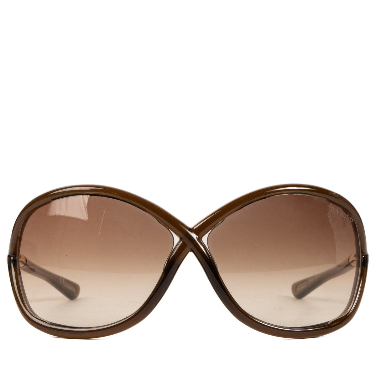 buy real authentic Tom Ford Brown Whitney Glasses safe online at Labellov.com or in Brussels, Knokke and Antwerp