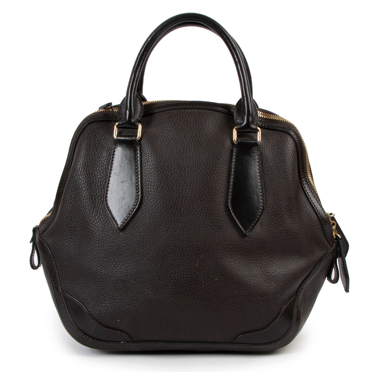 Burberry Dark Brown Orchard Tote Bag