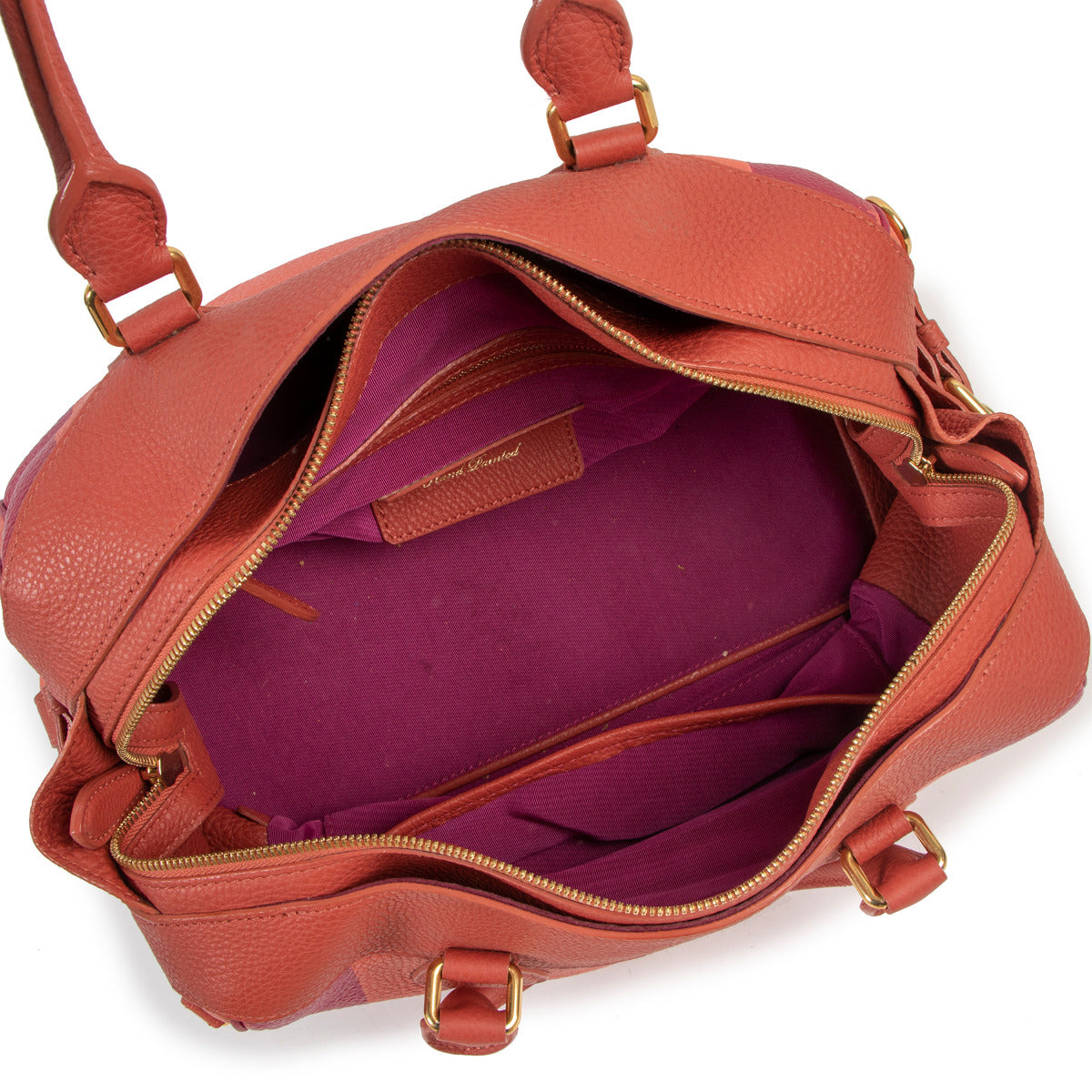 Burberry Prorsum Bee Hand-Painted Pink Leather Mini Tote Bag