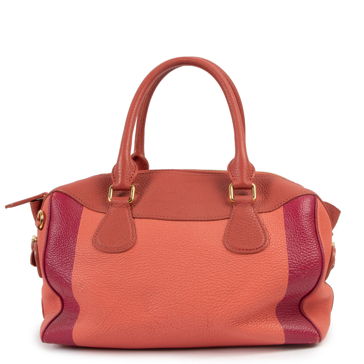 Burberry Prorsum Bee Hand-Painted Pink Leather Mini Tote Bag