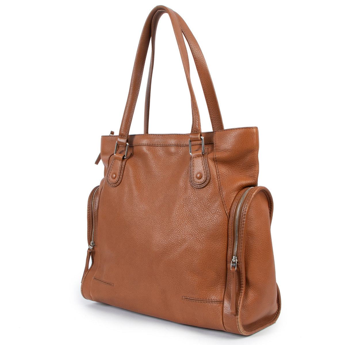 Delvaux Mercredi Fauve Leather Shoulder Bag for the best price at Labellov secondhand luxury