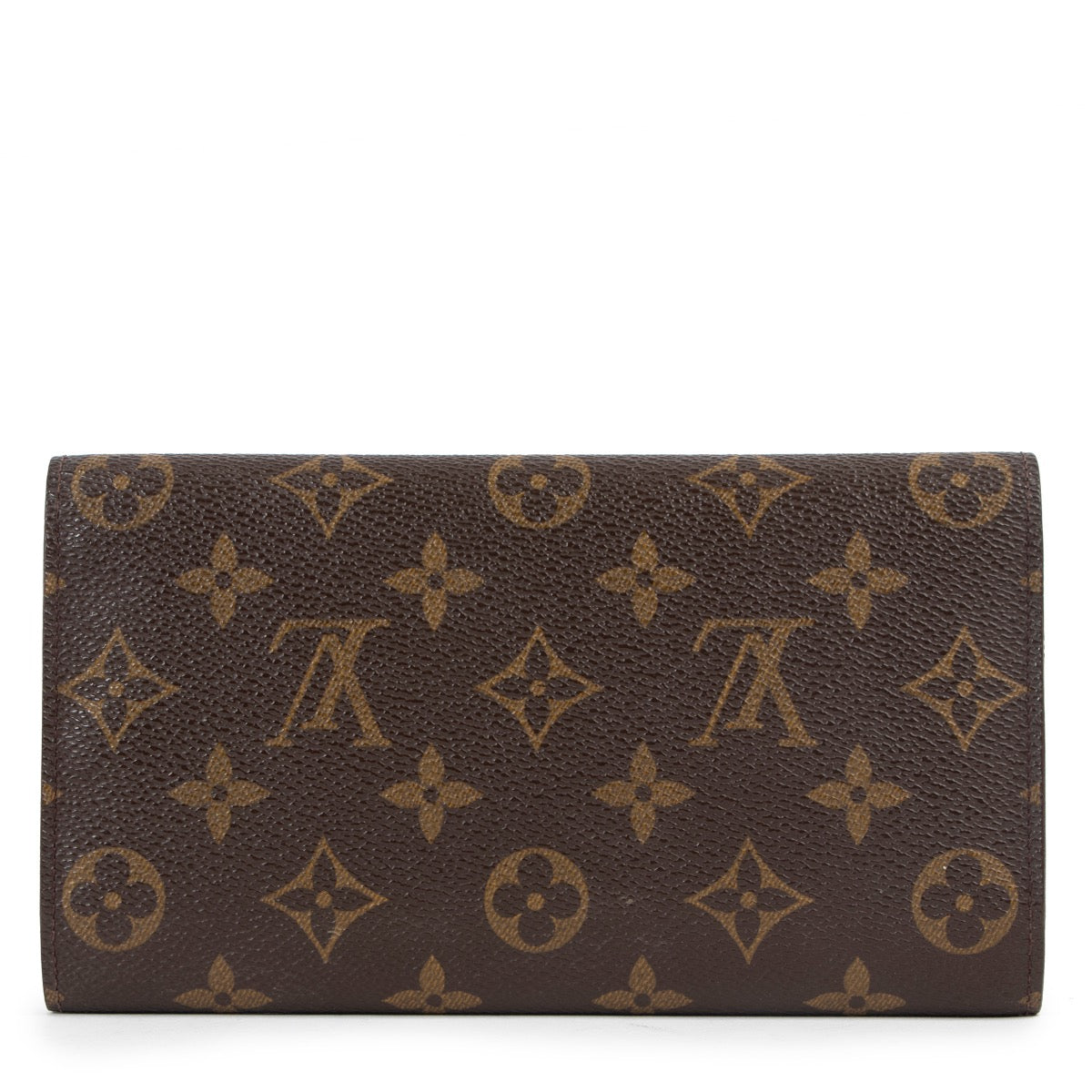 Shop safe online at Labellov in Antwerp this 100% authentic second hand Louis Vuitton Monogram Long Sarah Wallet
