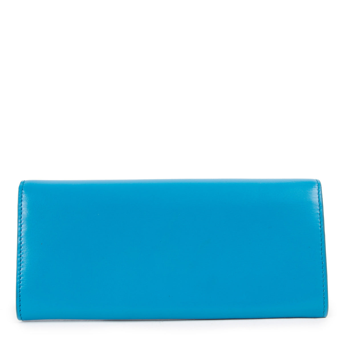 Tod's Blue Double T Leather Wallet