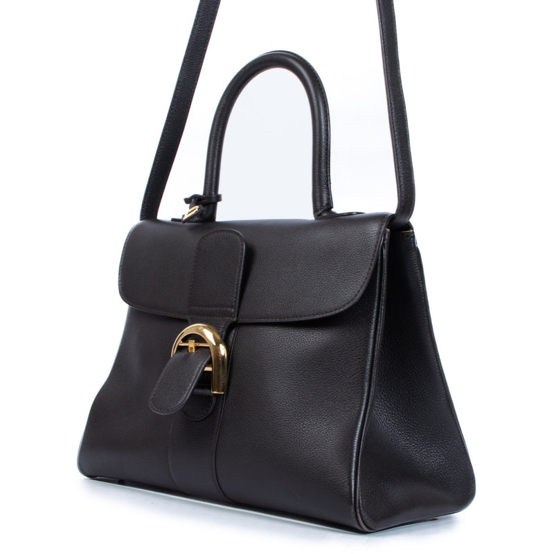 Delvaux Brillant MM Café Sellier