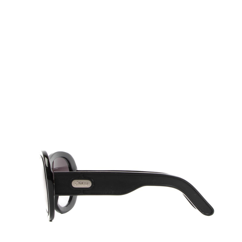 Chloé Black Logo Sunglasses
