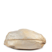 Fendi Gold Metallic Nappa Leather Spy Bag