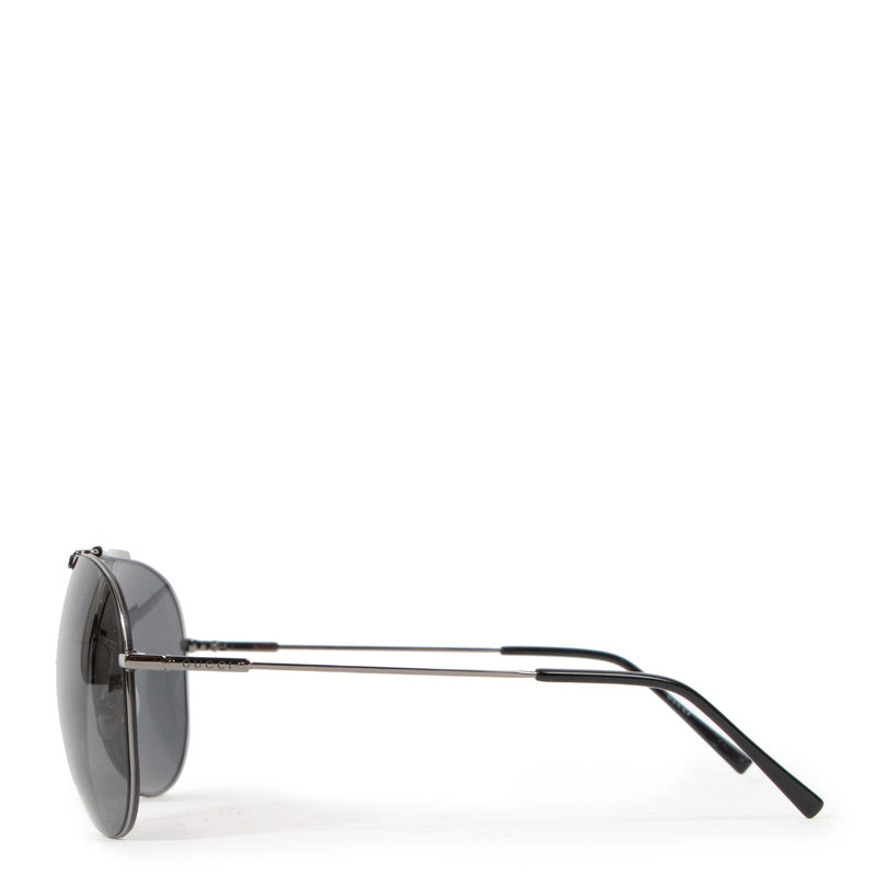 Gucci GG1852 Black Aviator Sunglasses