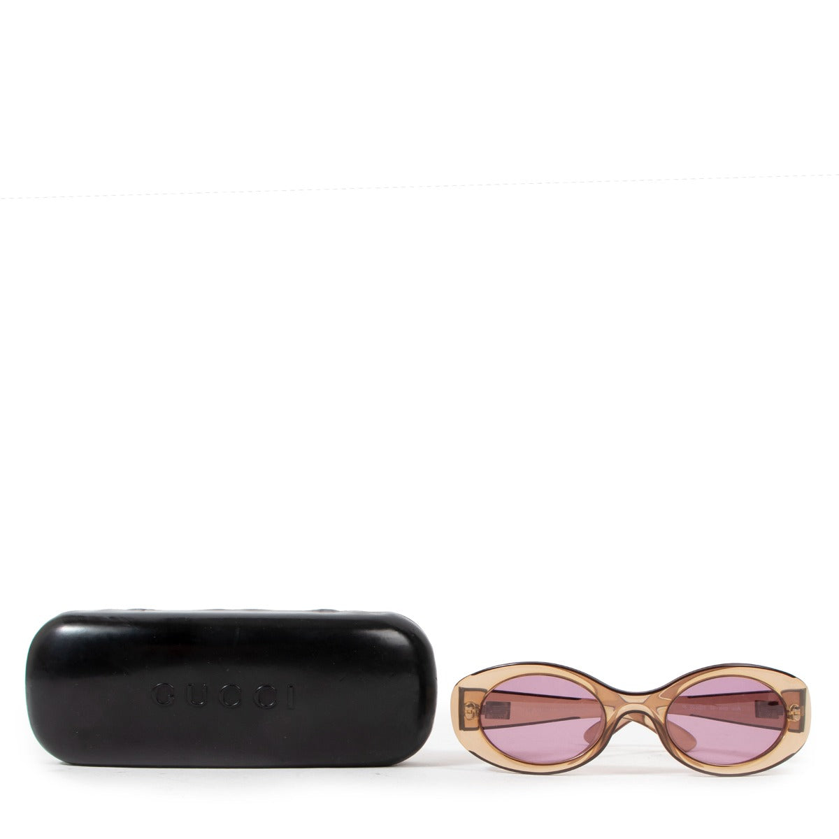 Gucci GG2430 Vintage Oval Sunglasses