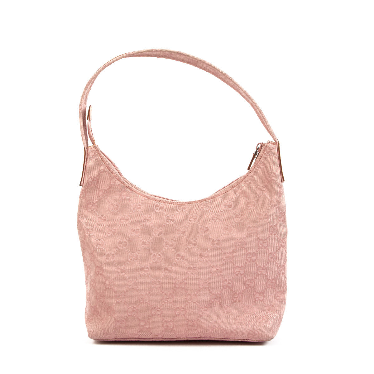 Sac bandoulière Gucci en toile monogrammée rose