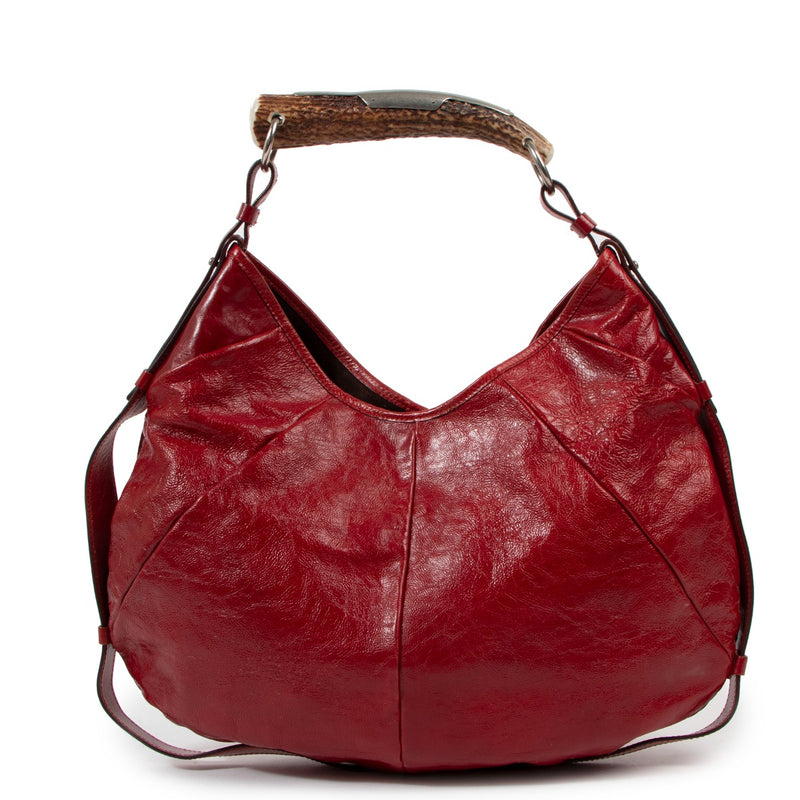 Yves Saint Laurent Rode Mombasa Hoorn Tas