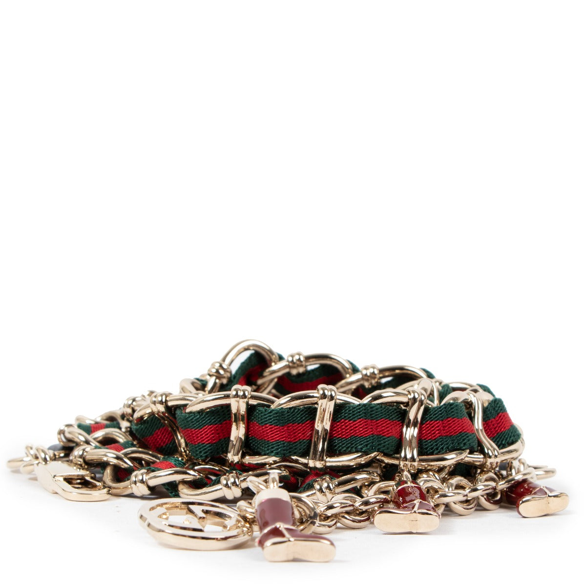 Gucci Web laars bedel kettingriem