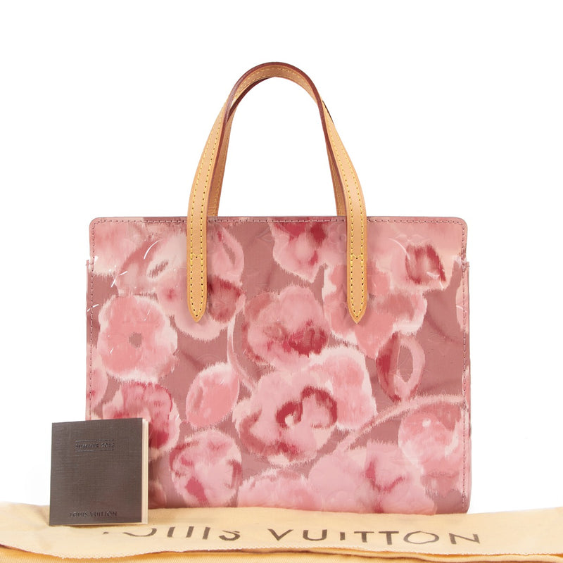 Shop now for your pre-loved, 100% authentic Louis Vuitton Limited Edition Rose Velours Vernis Ikat Catalina BB Bag, at Labellov in Antwerp