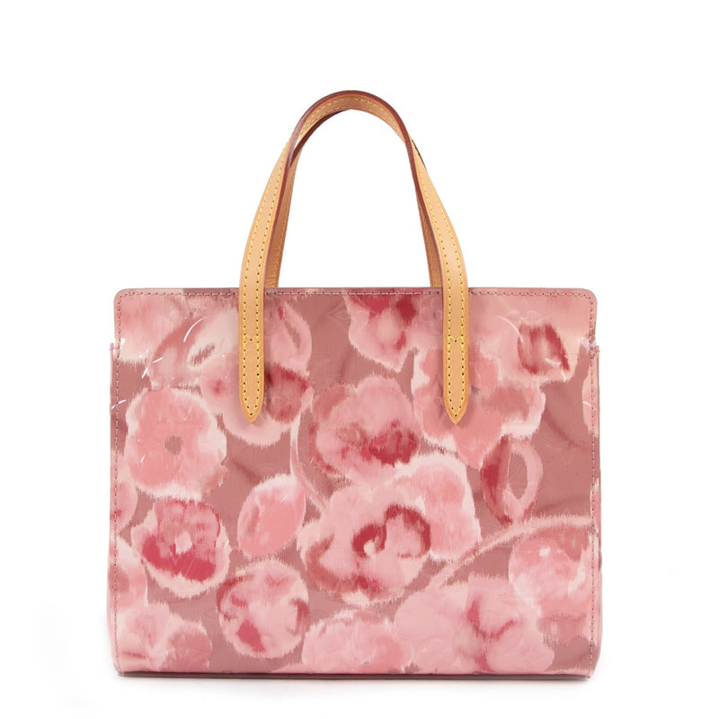 Shop now for your pre-loved, 100% authentic Louis Vuitton Limited Edition Rose Velours Vernis Ikat Catalina BB Bag, at Labellov in Antwerp