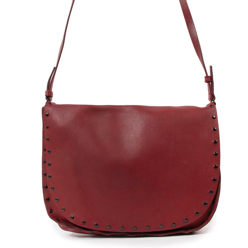 Shop safe online at Labellov in Antwerp this 100% authentic second hand Miu Miu Red Leather Crossbody Bag