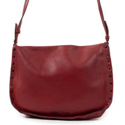 Shop safe online at Labellov in Antwerp this 100% authentic second hand Miu Miu Red Leather Crossbody Bag