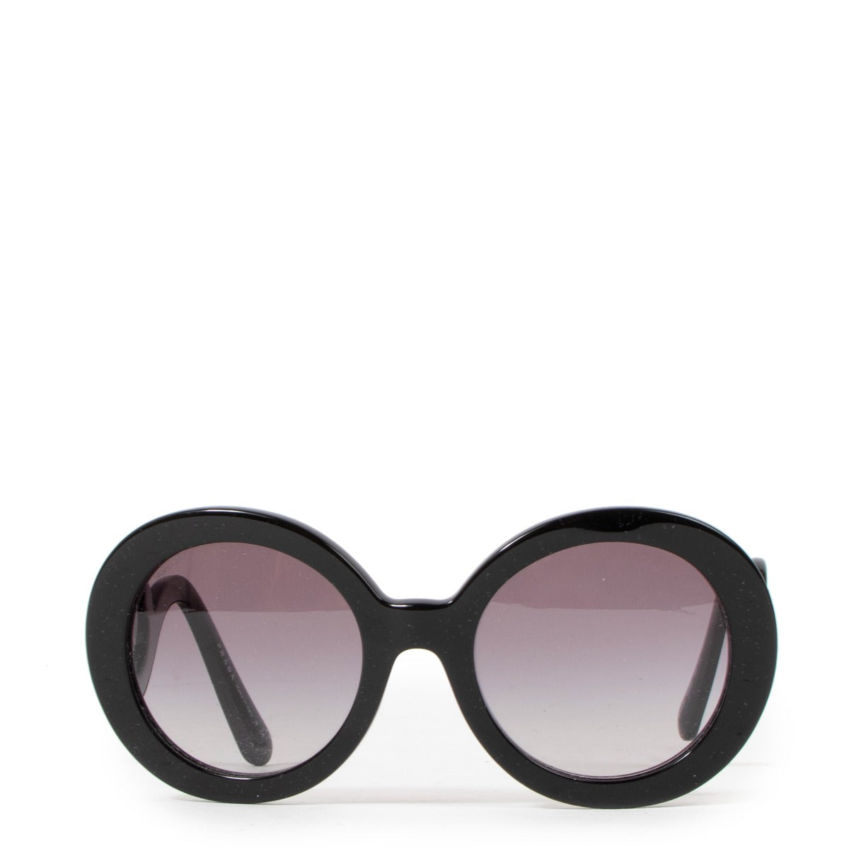 Prada Black Minimal Baroque Sunglasses