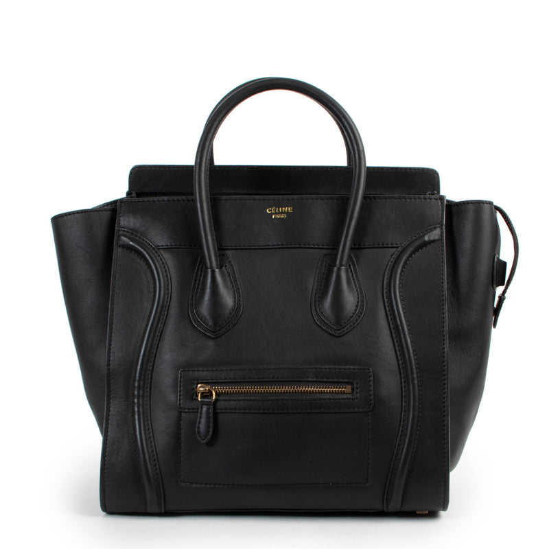 Celine Luggage Zwart Handvat